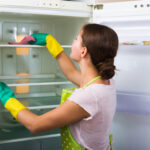 Maid Services - Cleaning Inside A Fridge